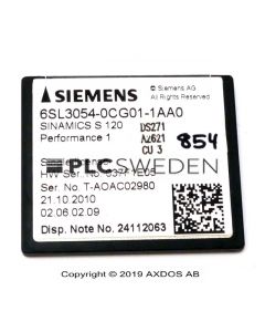 Siemens 6SL3054-0CG01-1AA0 (6SL30540CG011AA0)