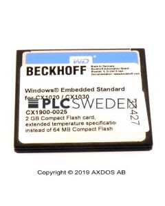 Beckhoff CX1900-0025  2GB (CX19000025)